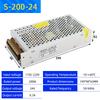 220V to 12V/24V/5V Switching Power Supply, 2A-20A High-Power Transformer for LED Strips & Monitoring Systems