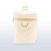 CONC CO469 Nui. Plush Vanity Bag, Cream