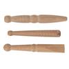 3pcs Massage Stick Traditional Wooden Foot Massage Stick Set for Relieving Soreness