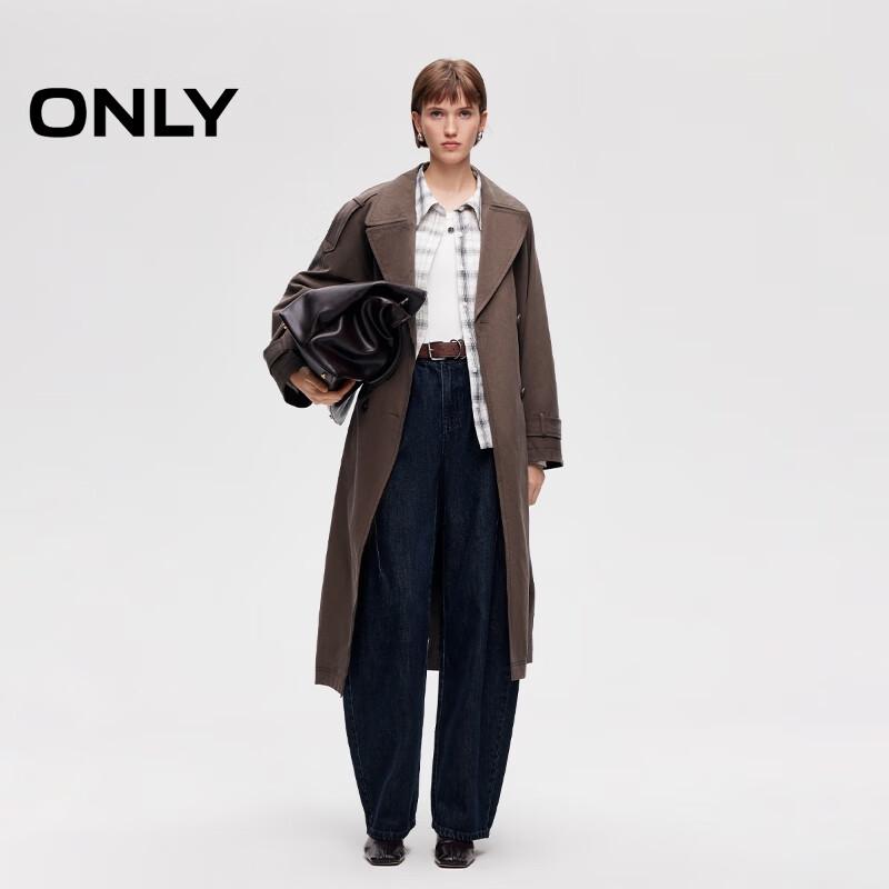 ONLY 2025 Winter Loose Banana Wide-Leg Jeans for Women XS