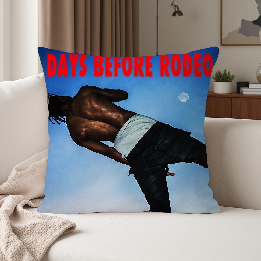 Rapper Ttravis Sscott JackBoys 2 Pillow Case Suitable For Bedrooms Living Rooms Cars Home Decoration