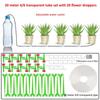 Garden Regulating Drip Irrigation Kit Automatic Watering Device 4/7mm Hose Potted Plants Watering Saving Micro Dripper