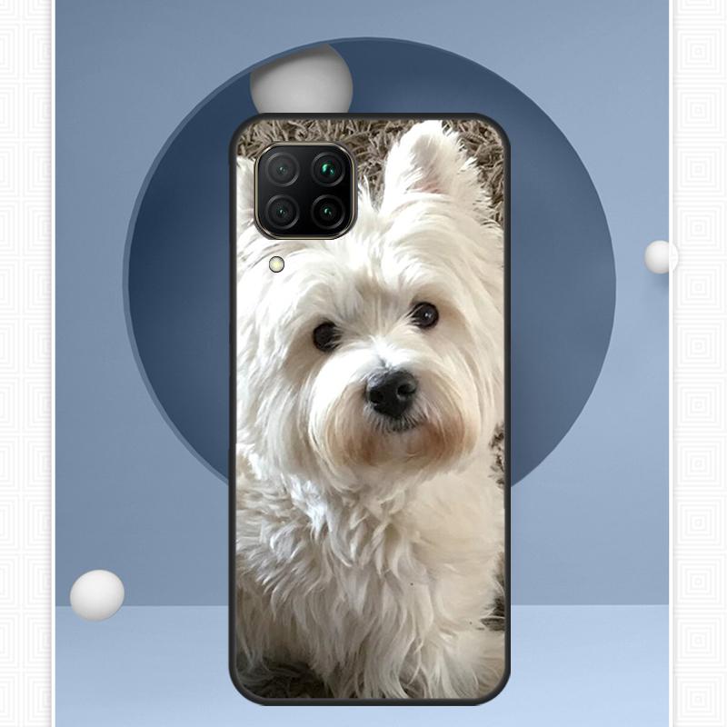 Westie Dog For Huawei Nova 12s 12i 11i 8i Y91 Y60 Y70 Y72 Y90 Y61 9 10 SE P20 P40 Lite P30 P60 Pro Case