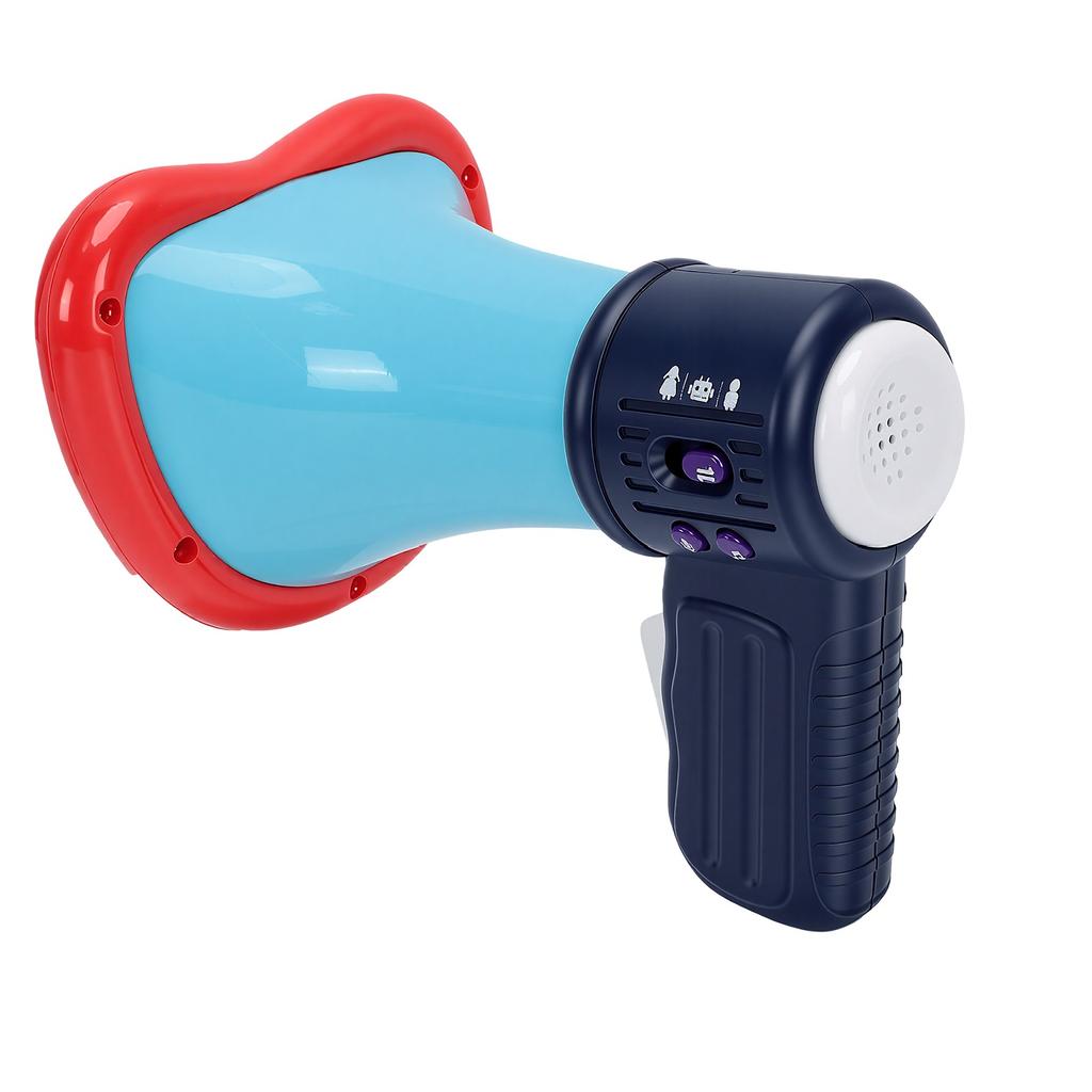Voice Changer Horn Toy Recording Laugh Button Three Distinct Voice Funny Voice Changer Toy