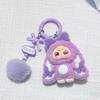 Mini New DIY Accessories Chain Backpack Decor Cute Cartoon Three-dimensional Schoolbag Pendant Boys And Girls Gifts