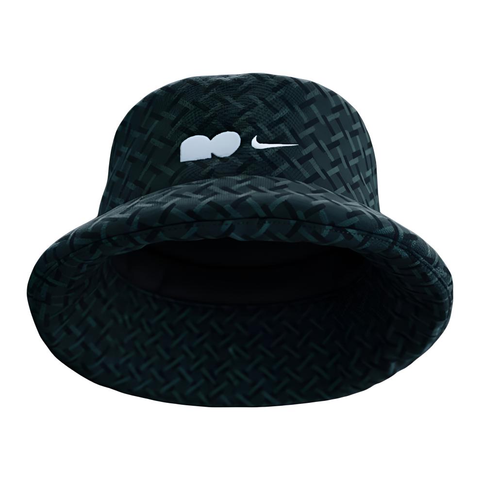 Nike Polyester Bucket Hats Unisex Seaweed Green/White HV7019-390 M
