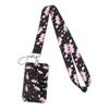 Yoga Sakura Credential Holder Little daisy Lanyard for Key Cute Neck Strap Card ID Badge Holder Key Chain Accessories Wholesale