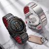 22mm 26mm Silicone + Titanium Straps QuickFit Band for Garmin Fenix 8 E 7 7X Pro 6 6X Magnetic Bands for Forerunner 970 Bracelet