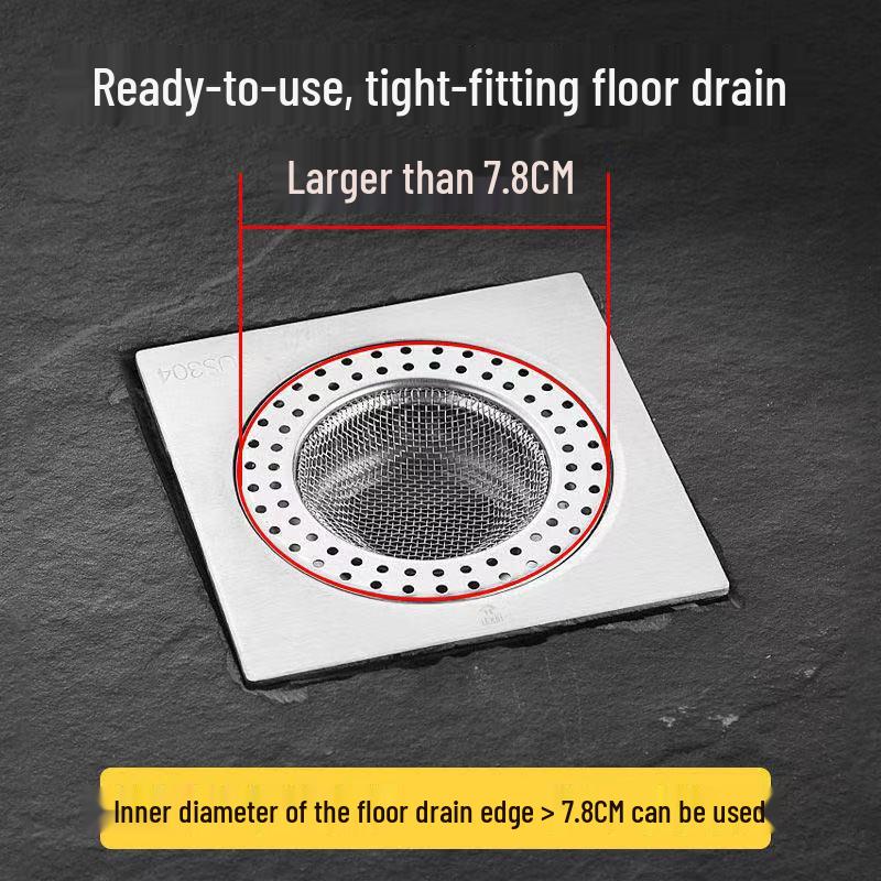 Universal Stainless Steel Kitchen Sink Drain Filter Cover