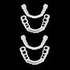 2Pair / 4PCS Teeth Whitening Artificial Dentures Dental Tools Disposable Braces Mouth Tray