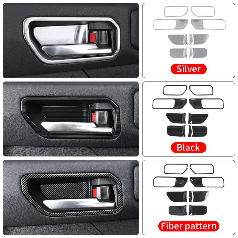 For 2024-2026 Toyota Land Cruiser Prado LC250 Inner Door Handle Bowl Cover Protection Decoration Interior Exterior Accessories