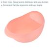 uxcell Rice Washing Colander, Rice Washer Colander, Fruit Washing Bowl, Multipurpose Plastic Fruit and Vegetable Drainer Basket Kitchen Gadget, Pink