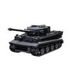 1622pcs Tiger Tank 04S Early Model Iron Grey Edition Building Blocks NO.97015 Military History Collectible Model Vehicle