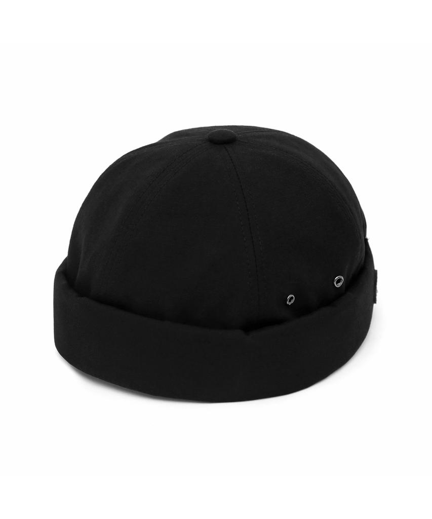 Eondeokeonteulol Vintage Cotton Brimless Cap Mold Cap / Vntg / Black