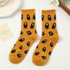 Socks Halloween Unisex Spring and Autumn Cartoon Ghost Ins Versatile Color Mid Tube Socks