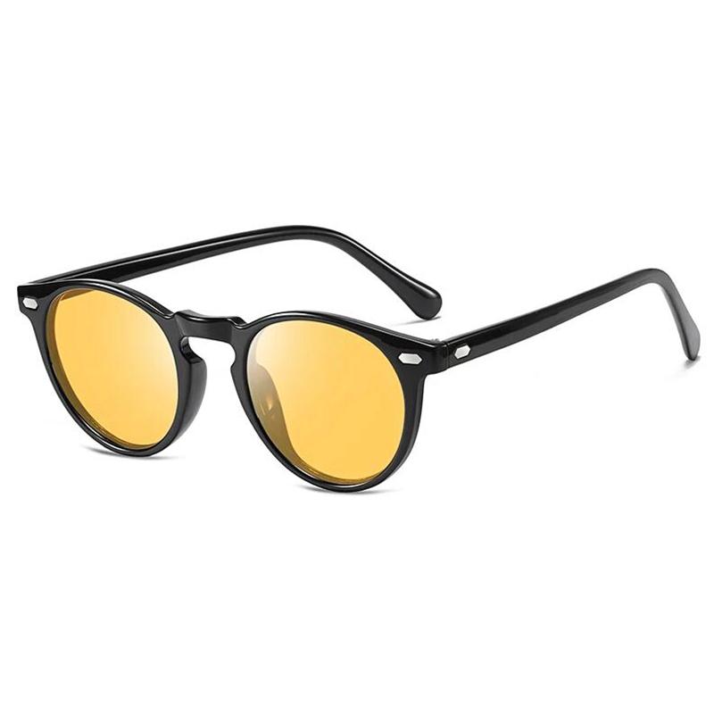 Dioptrie 0 -0,5 -0,75 Až do -6,0 Okrúhle slnečné okuliare na krátkozrakosť Pre mužov UV400 Antireflexné Okuliare na krátkozrakosť s dioptriami