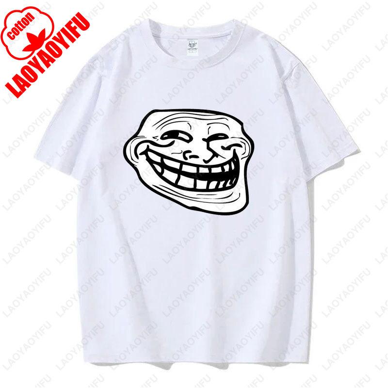 Internet Emoticons in The 90s Rage Comic Tshirt Funny Clothing Offensive Unique Fashion Summer Short Sleev Hipster Tops Gift