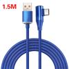 90 Degree Elbow Type-C Cable Pd 120W Fast Charging Type C Cable For Iphone 15 Pro Max Samsung Xiaomi Huawei Charger Data Cord