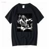 Schlagzeuger Rock Jesus Trommeln T-Shirt Volle US-Größe S 5XL vintage gewaschen lässig dehnbar Designer-Kleidung weich