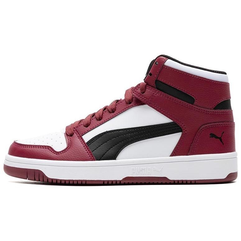 PUMA Rebound LayUp SL Burgundy White Men s 369573-37 EU 42