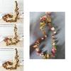 Elegant Autumn Small Peony Ivy Leaf Vine Fake Plant Garland For Home Dcor