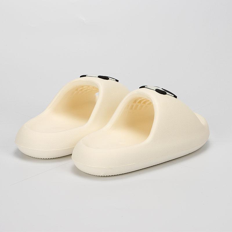 fashion Panda Thick Platform Cloud Slippers Women 2024 Summer Beach Non Slip Eva Flip Flops Woman Indoor Home Bathroom Slides Sandals