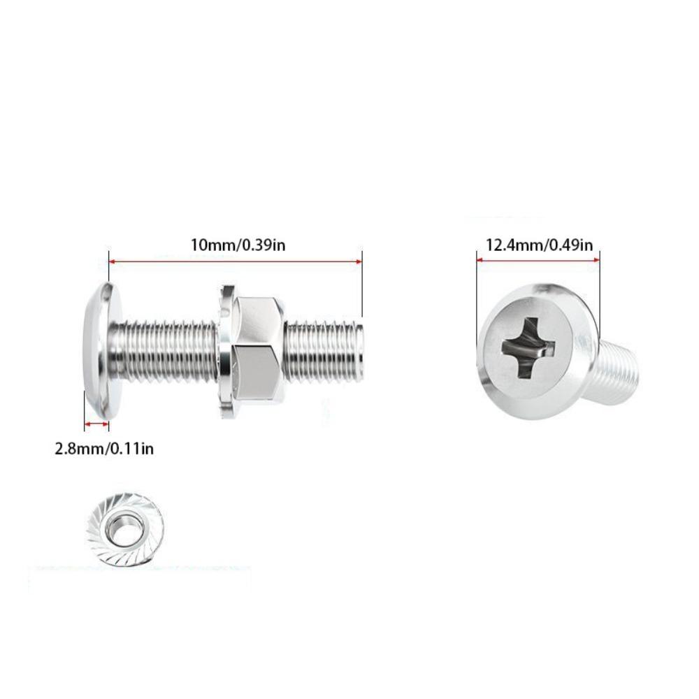 M6 M8 Hex Head Screws Lock Washers Bolts and Nut Set Multi-Purpose Allen Head Bolt  DIY Projects