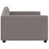 Vidaxl Sofa with Sleeping Function, Taupe Color, 90X200 Cm, Upholstered In Fabric