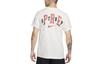 Nike T Shirts Men's Summit White Crew Neck Moderate Straight Fit FV8393-121