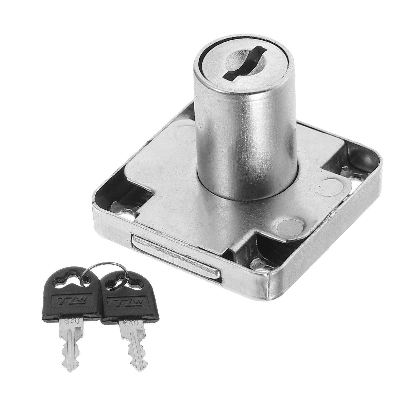 Cabinet Lock Stainless Steel Heavy Duty Secure Drawer Lock for Cupboard Electric Box File Cabinet Showcase Safety China Mainland