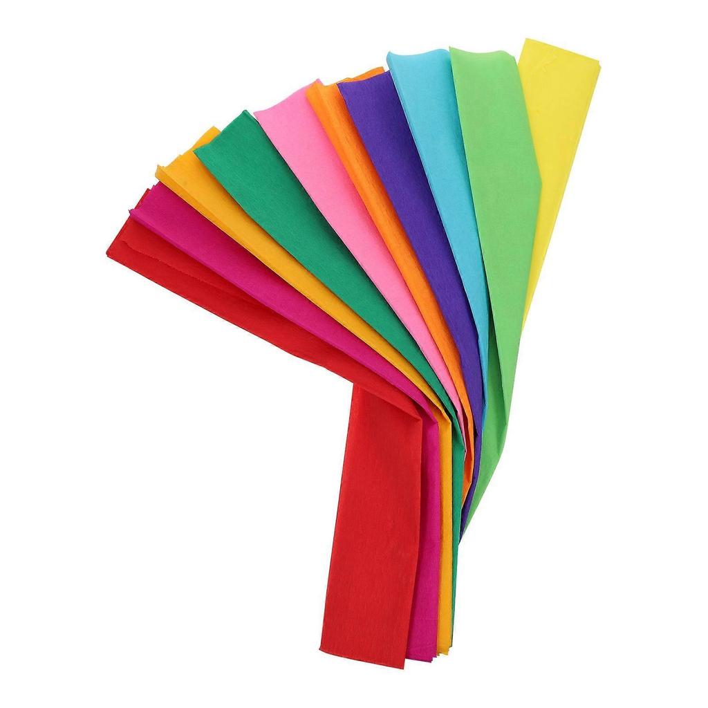 Decorative Craft Paper Handcraft Paper Flowers for Craft Enthusiasts Assorted Color Safe and Flexible 100 Sheets