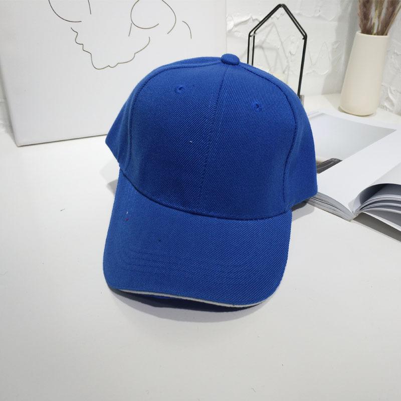Hipster men and women versatile solid color baseball hat summer street black pink student sunshade cap couple