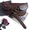 Trendy Wide Waist Cincher Belt Bag For Adult Unisex Jeans Skirts Halloween Party Gathering Dressingup Waist Pack