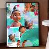 Disney Diamond Painting 5D DIY Moana Diamond Painting Set Suitable for Adults/Beginners Creative Gift Home Decoration