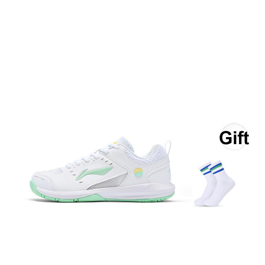 Li-Ning Lightweight Feather Series Rocket Shoes 2.0 Fashion Comfortable Versatile Non-Slip Breathable Lightweight Low-Top Badminton Shoes AYTU049-4