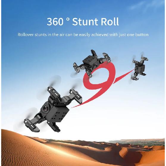 4DRC V2 Mini Drone HD Camera WiFi Fpv Air Pressure Altitude Hold Black And Gray Foldable Quadcopter RC Drone Toy
