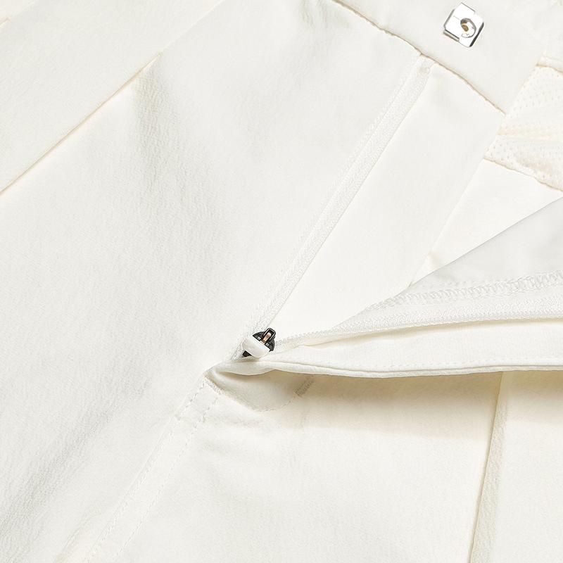 FILA Urban Explore Minimalist Fashionable Outdoor Versatile Comfortable Woven Casual Pants Women bottoms Pearl-White A11W618803FIV