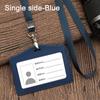 Card Holder Office Business Credit Card Holder With Neck Lanyard Badge Card Case Name ID Card Cover