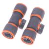 2 szt. 1/2" 3/4" Adapter do węża ogrodowego Szybkozłączka Korek Stopowy Złączka Złącze Rura do Nawadniania Wodnego Naprawa Przedłużka Złączki Rur