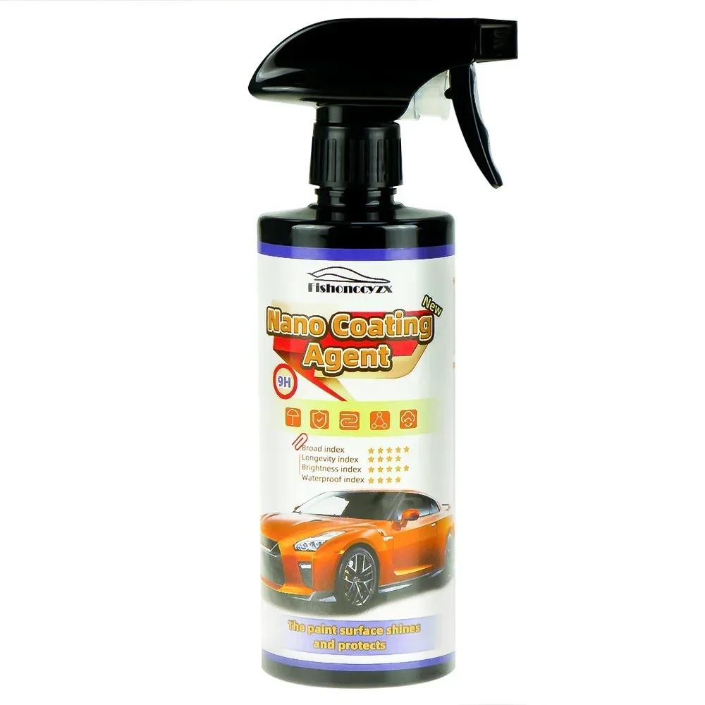 

9H Car Liquid Ceramic Coat Super Hydrophobic Glass Coat Set Полисилоксановые и наноматериалы Керамика для автомобилей