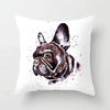 French Bulldog Cushion Cover Sofa Dogs Pillow Cover for Home Decoration Sofa Chair Cars Decorative Pillows Pillowcase X