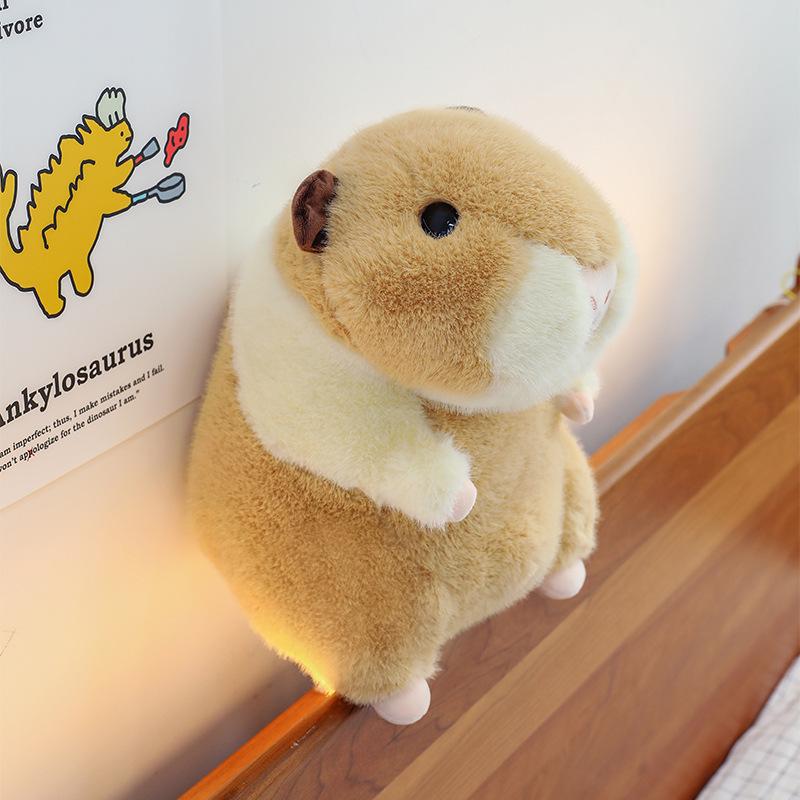 

Милая плюшевая игрушка морская свинка из Нидерландов - кукла-компаньон для кровати и подушка для сна, подарок для девочек 23cm, 0.18kg бежевый