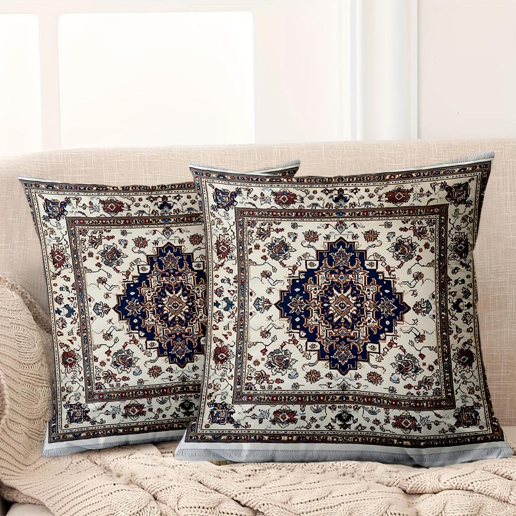 1 Pieces Oriental Patterned Decorative Throw Pillow Set Polyester pillowcase, sofa decorative cushion cov Headboard Pillow