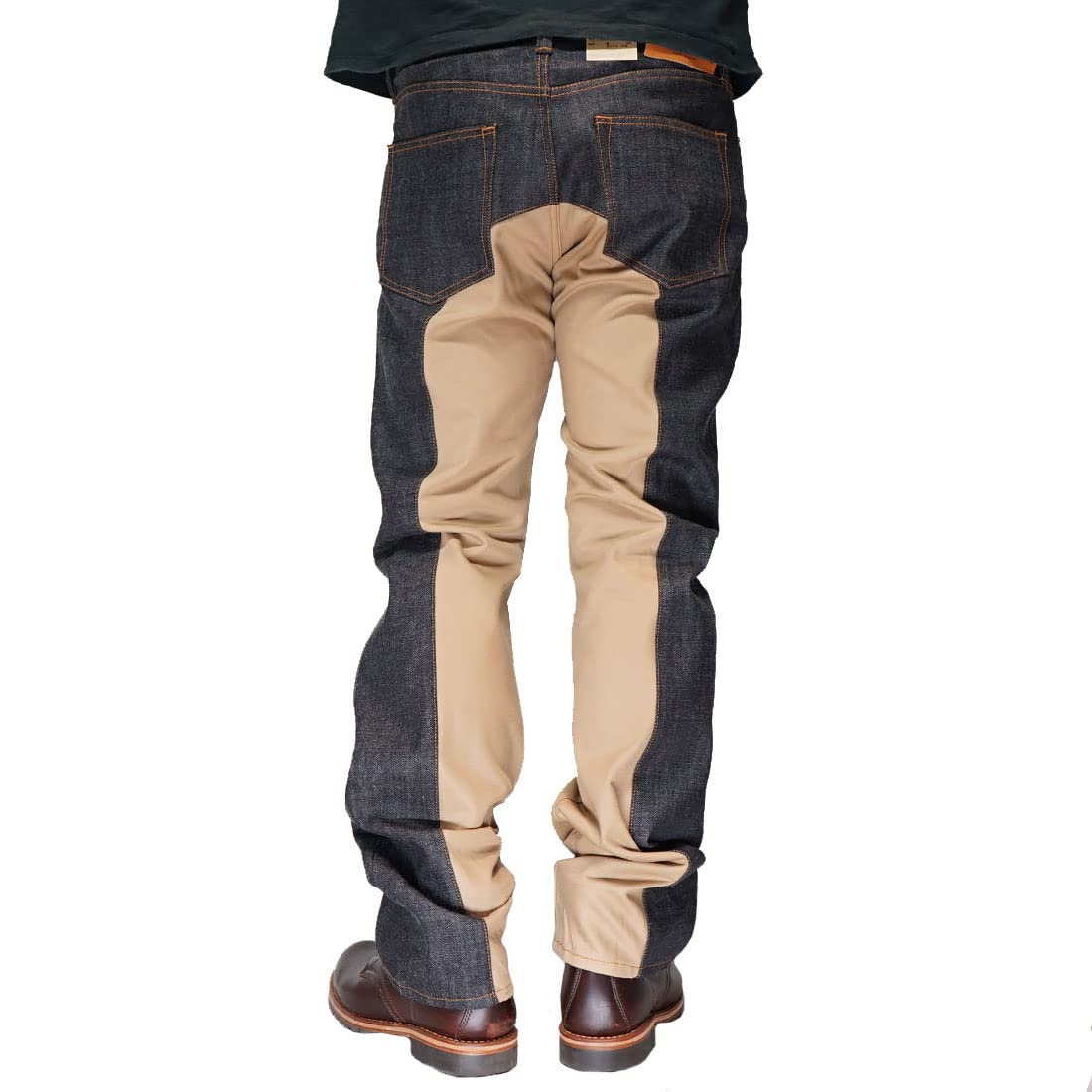 KOJIMA GENES Monkey Combo Pants 13oz Rigid RNB-1059 beige