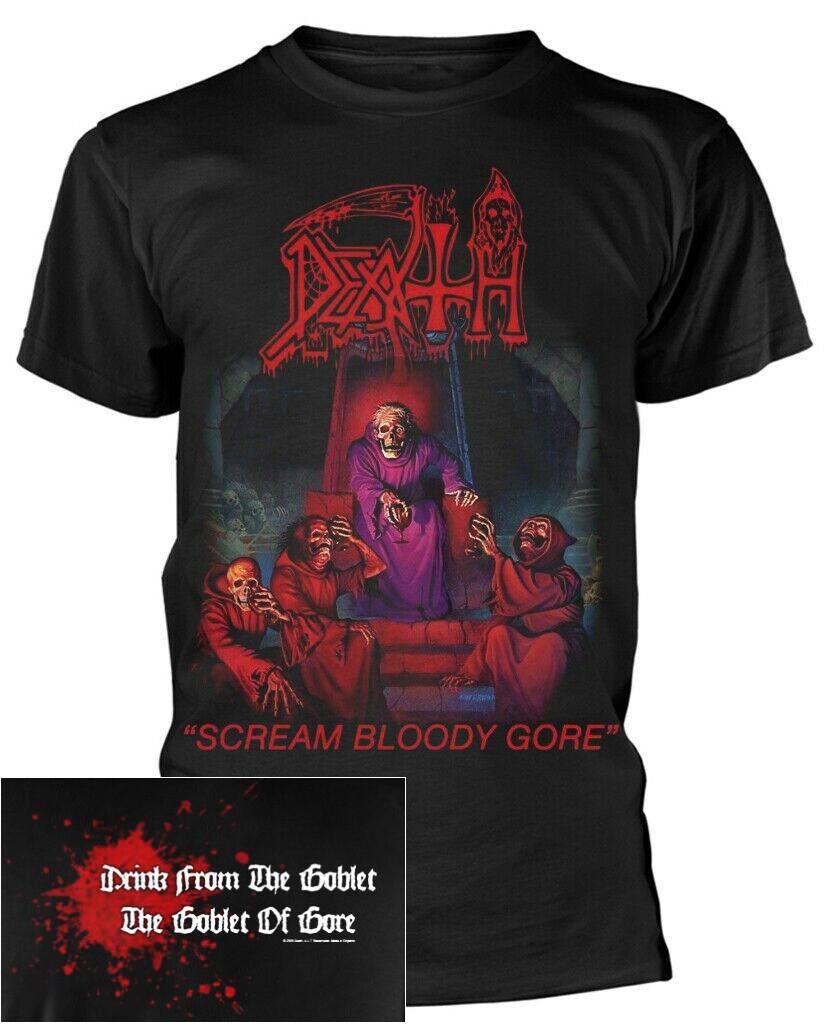 

26 Крик Смерти Кровавый Гурман Футболка S-XXL Футболка Официальная Футболка Метал-Группы Унисекс Футболка L