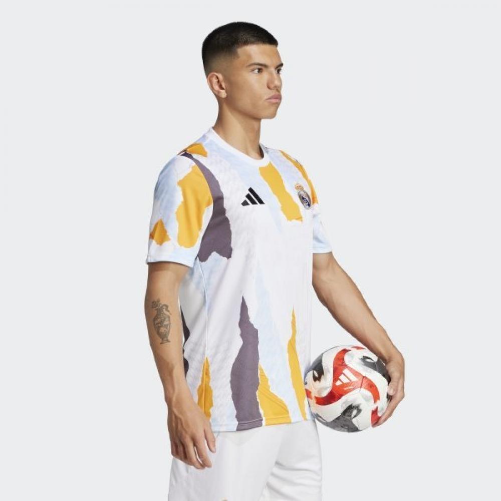 Adidas Warm Up Jersey Real Madrid Home Kit