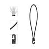 20Pcs Outdoor Tent Storage Elastic Rope Buckle Elastic Bungee Cord with Hook Tarpaulin Tensioner Fastening Straps