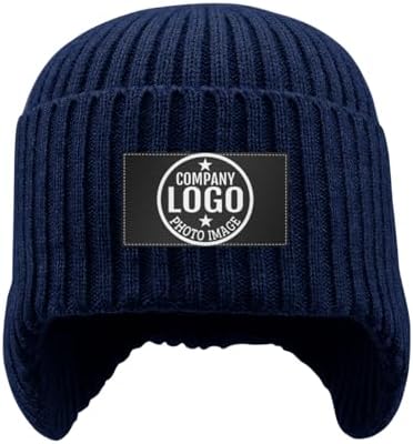 Custom Unisex Beanies with 3D Embroidery Personalized Logo Winter Hats-100% Acrylic Common Fabric