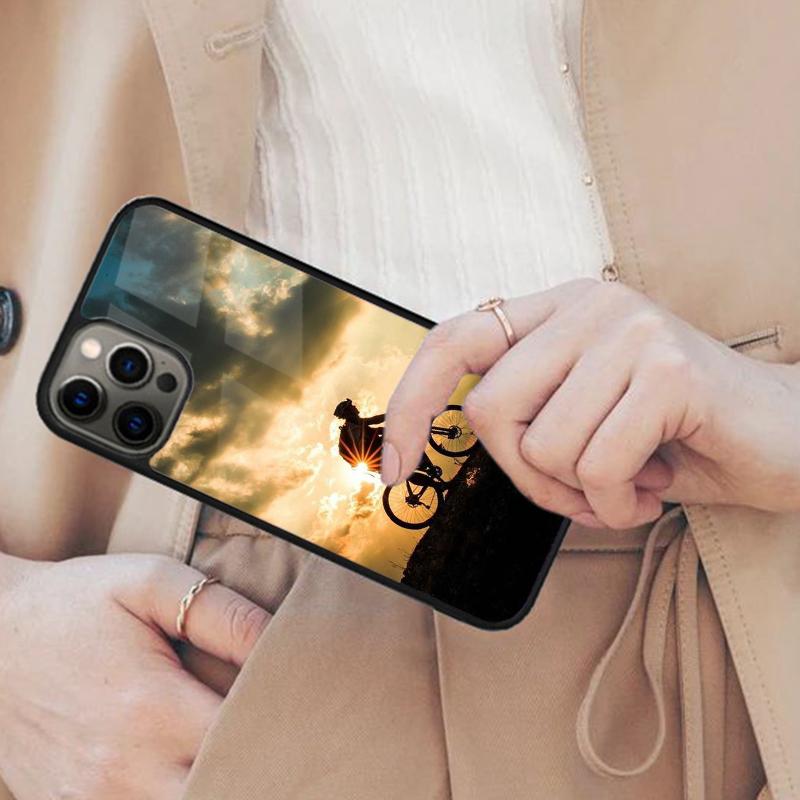 BIKE CYCLING Sport Magnetic Phone Case For APPLE iPhone 17 Air 16 14 13 12 Pro Max 15 Plus Wireless Charge With MagSafe Cover