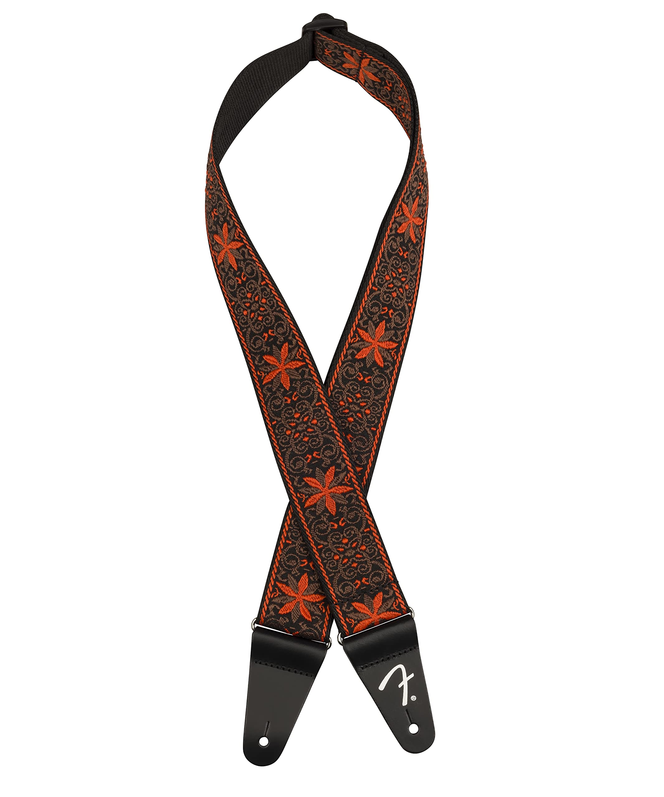 

Ремень для инструментов Fender Canadian Pasadena Woven Orange Strap, Wallflower, 2 дюйма